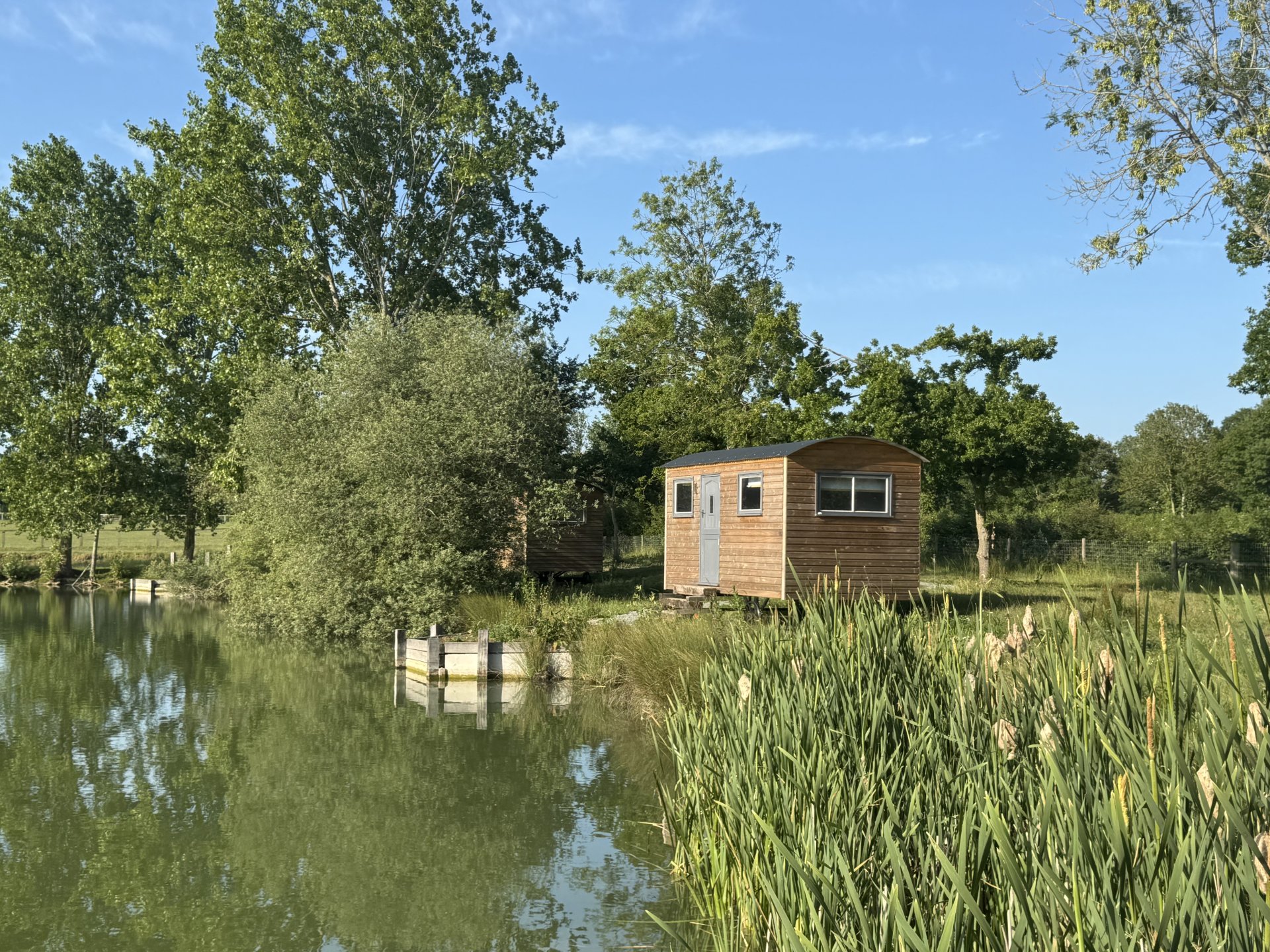 Exterior view of a Shepard's hut