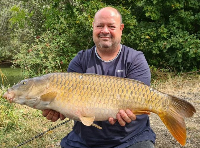 Another great sized fish caught in our lake